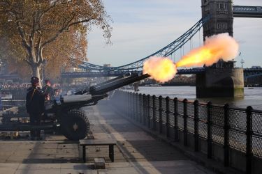 Prince of Wales  70th Birthday Gun Salute  11 