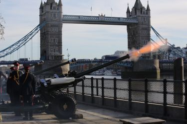 Prince of Wales  70th Birthday Gun Salute  7 