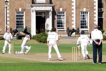 THE HAC Cricket batsman close